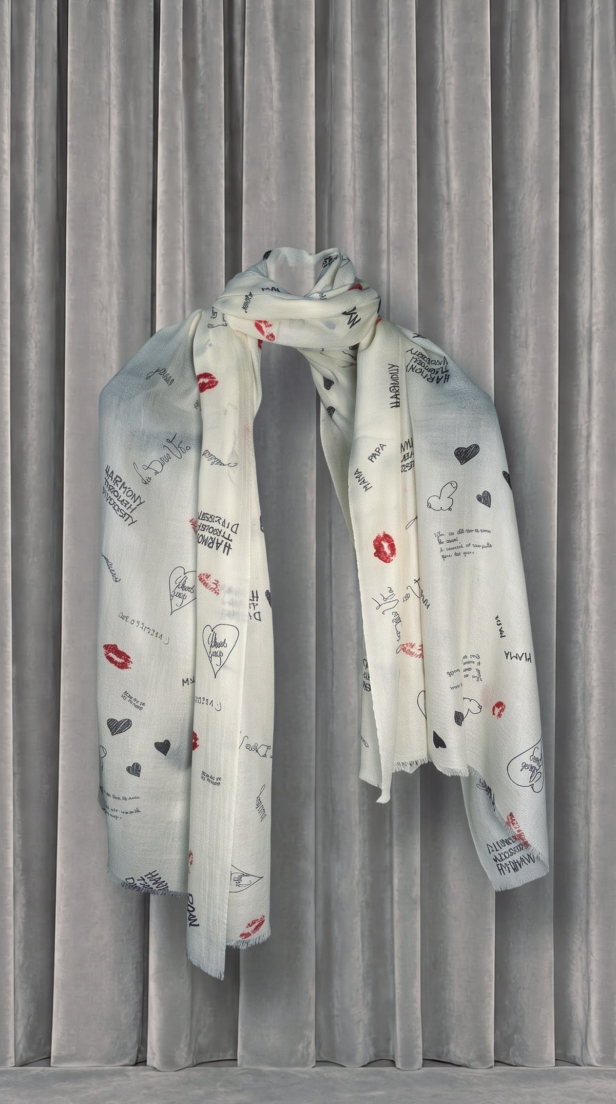 Graffiti Cashmere Scarf – product