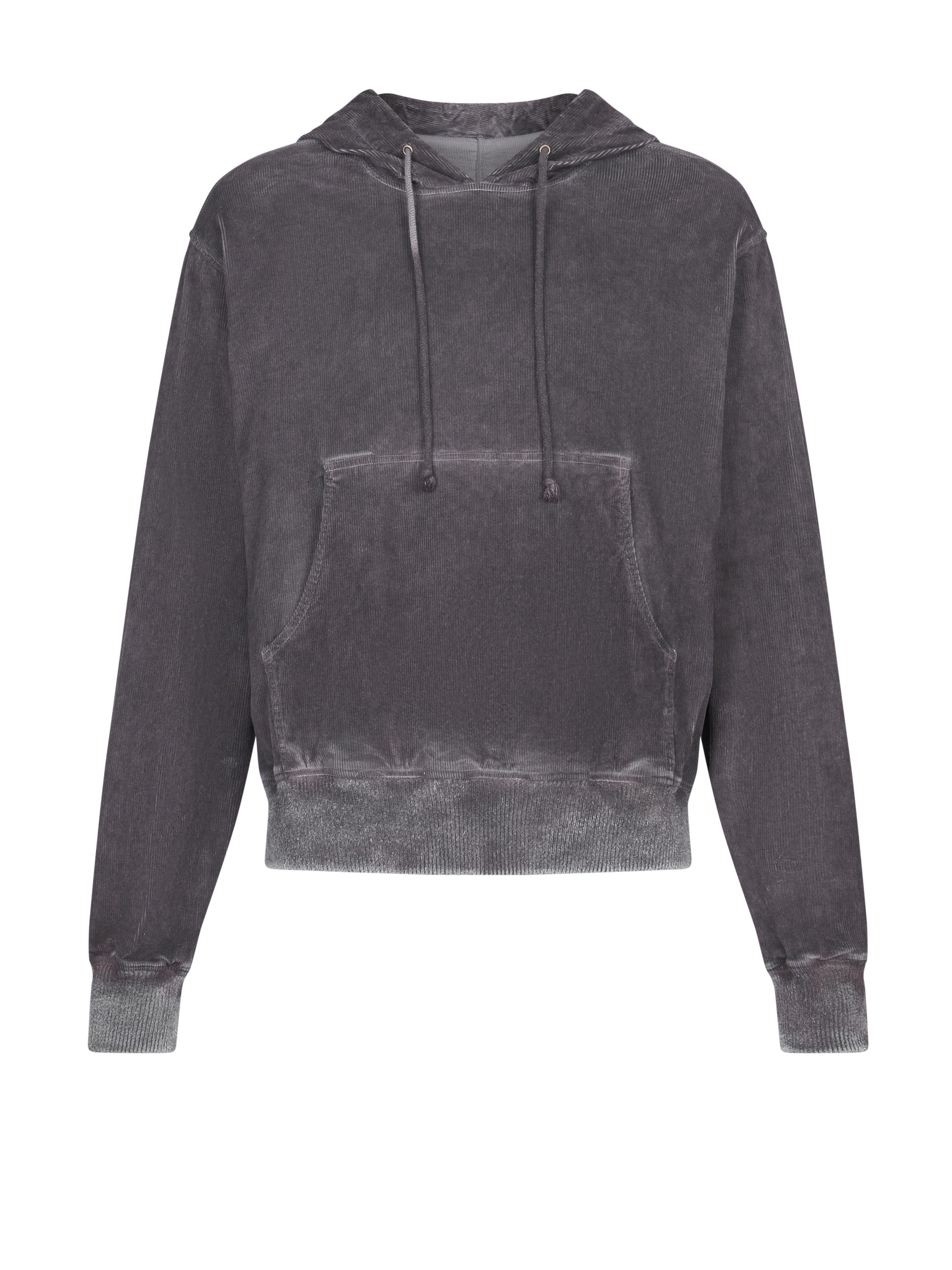 Kendrick Corduroy Hoodie Black