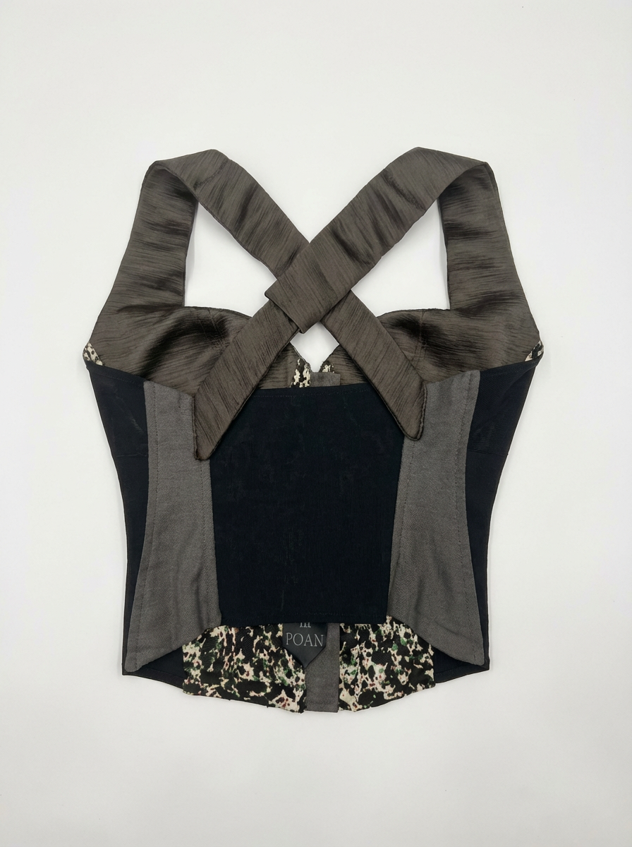Hasan Corset Women Plume
