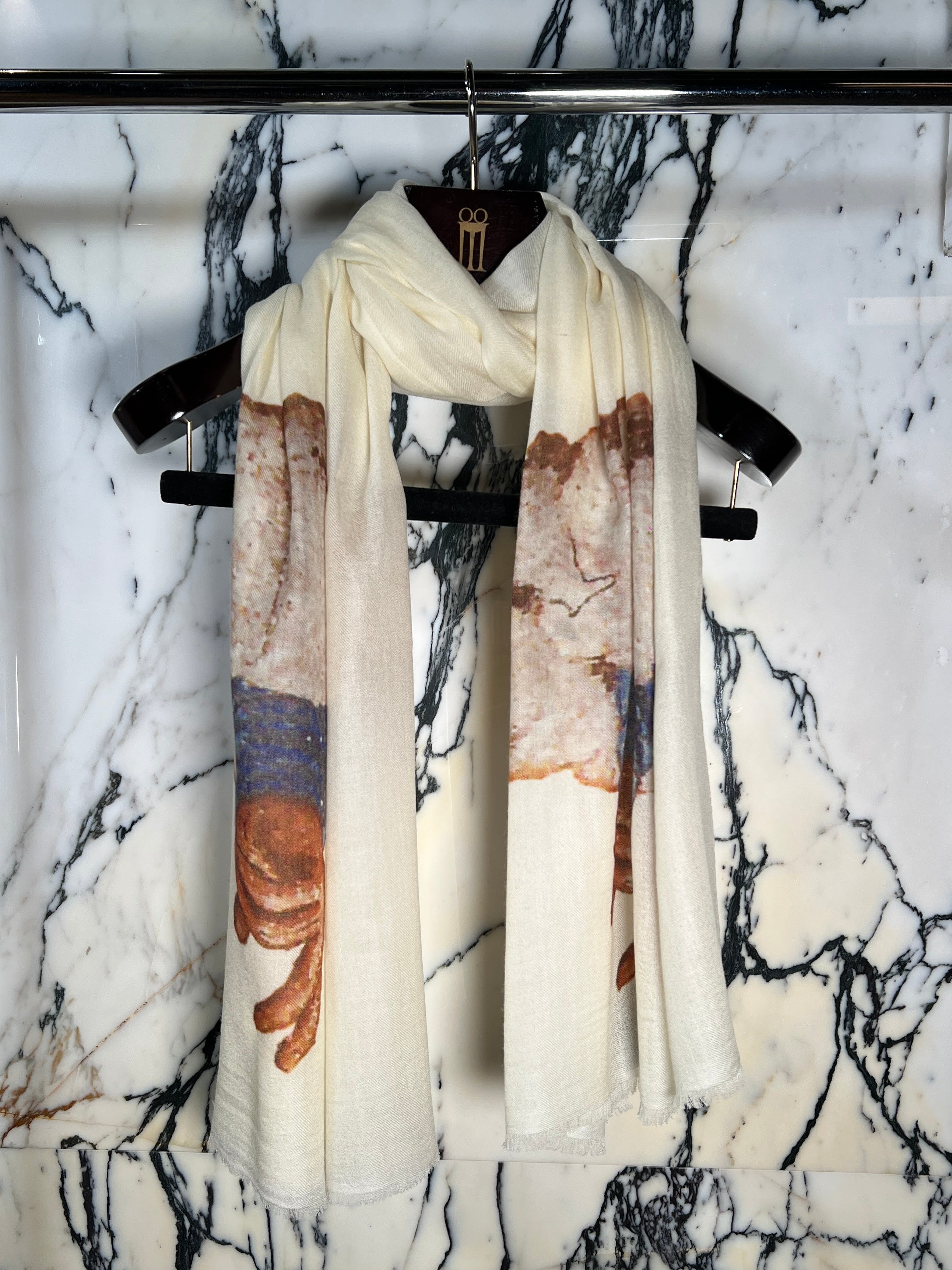 Hand Of God Cashmere Scarf