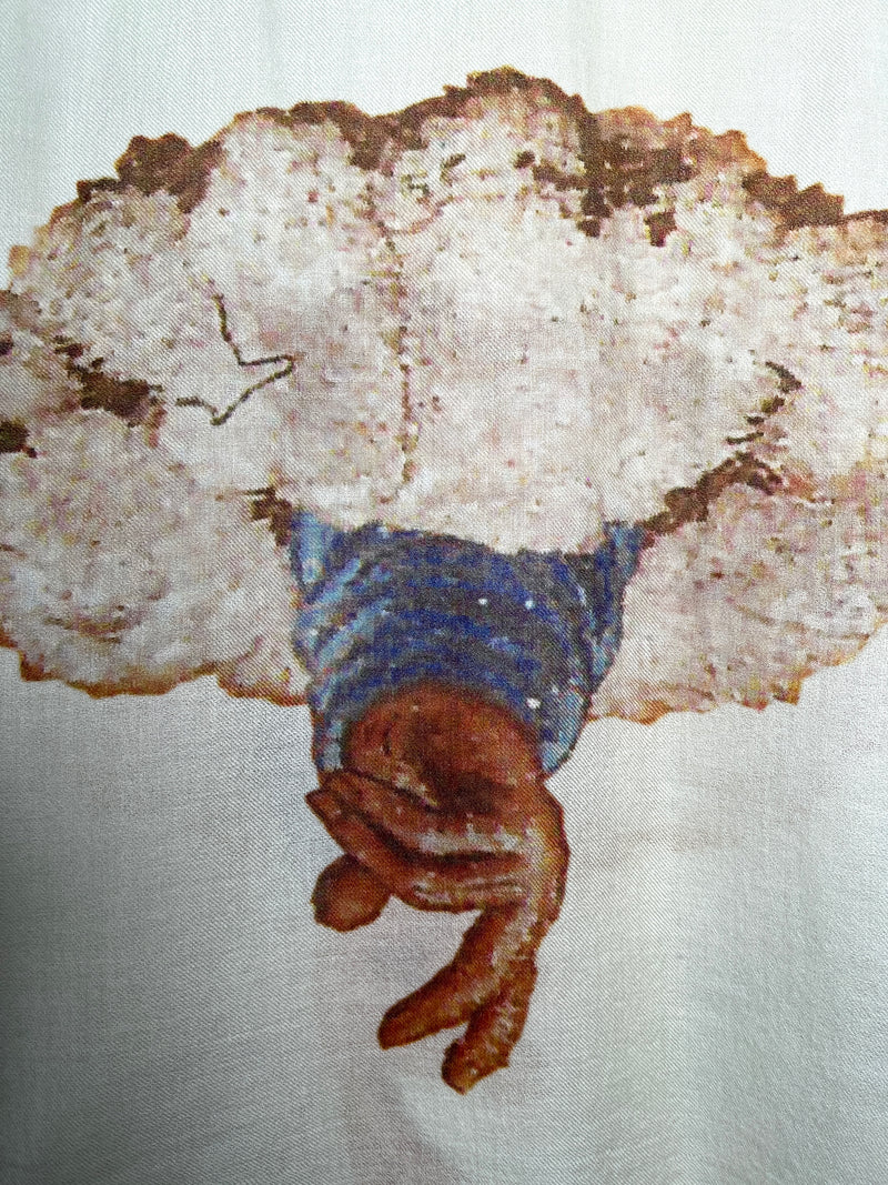 Hand Of God Cashmere Scarf