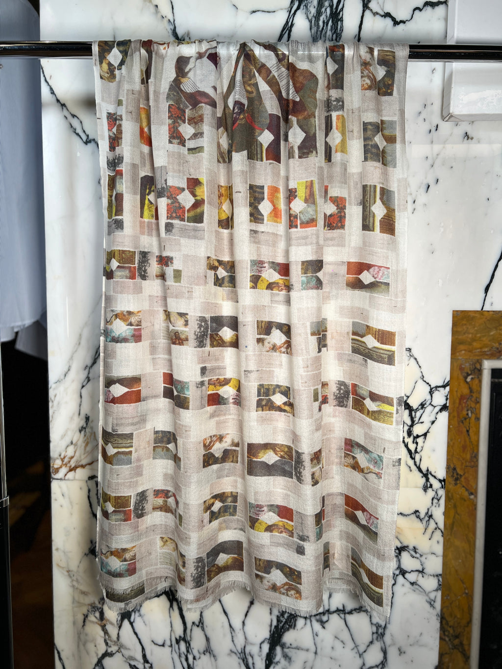 Rose Window Cashmere Scarf