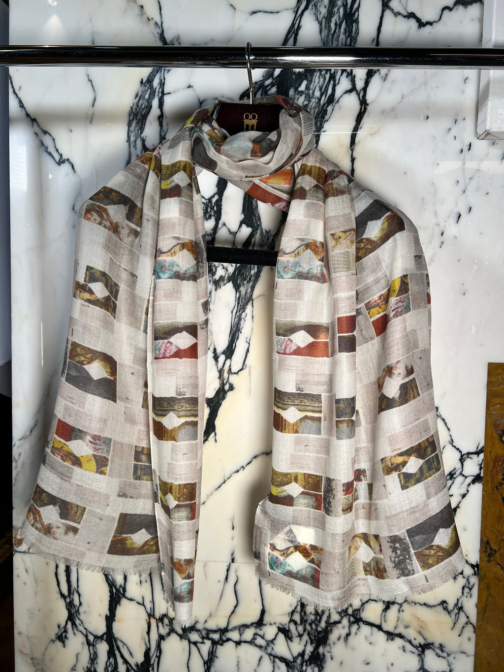 Rose Window Cashmere Scarf