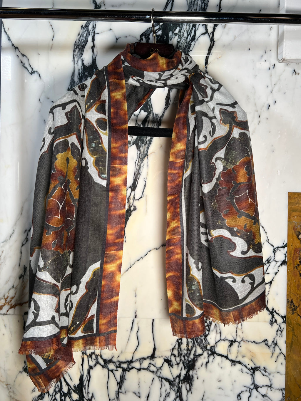 Pomegranate Cashmere Scarf