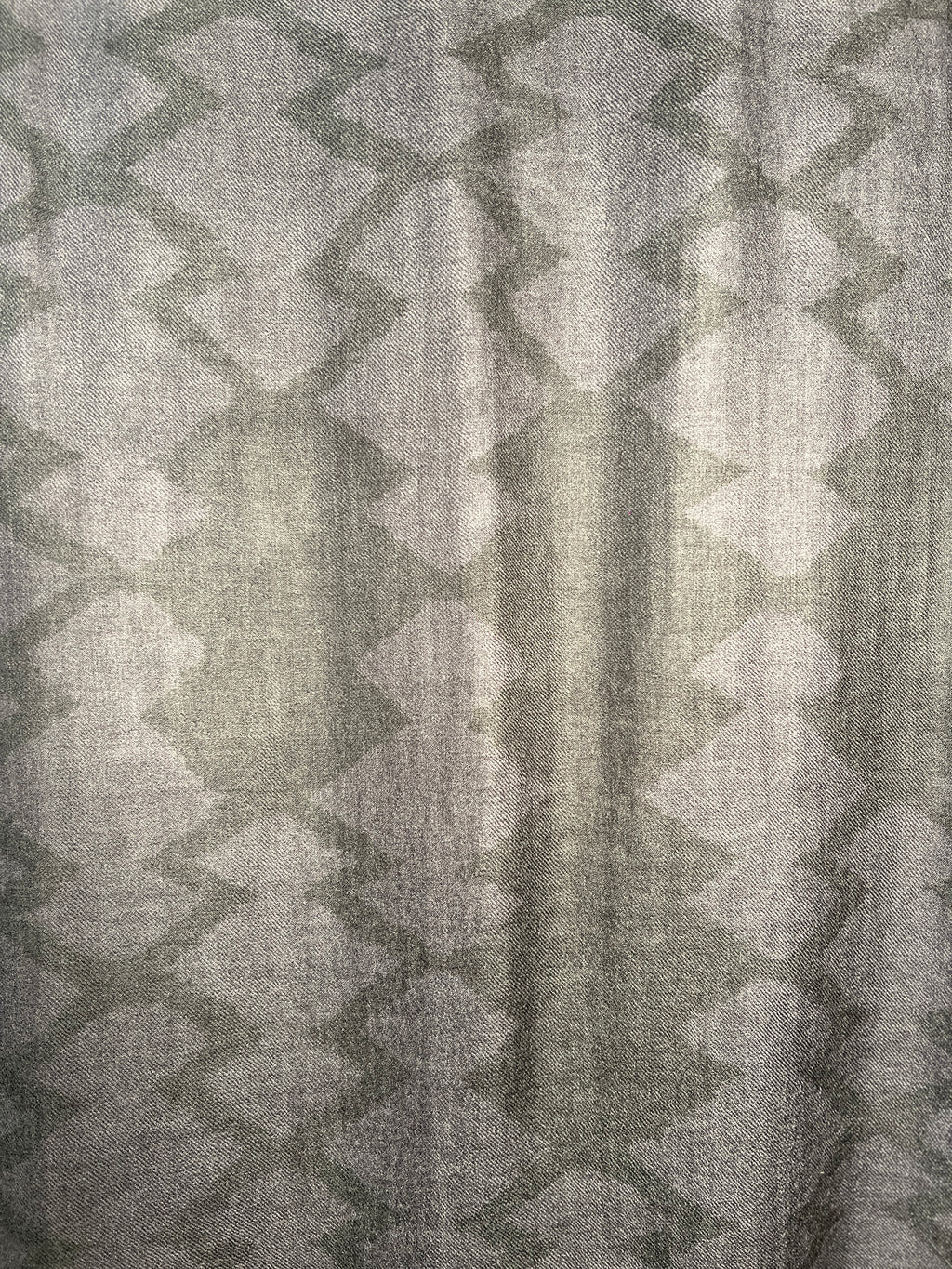 Zig Zag Cashmere Scarf