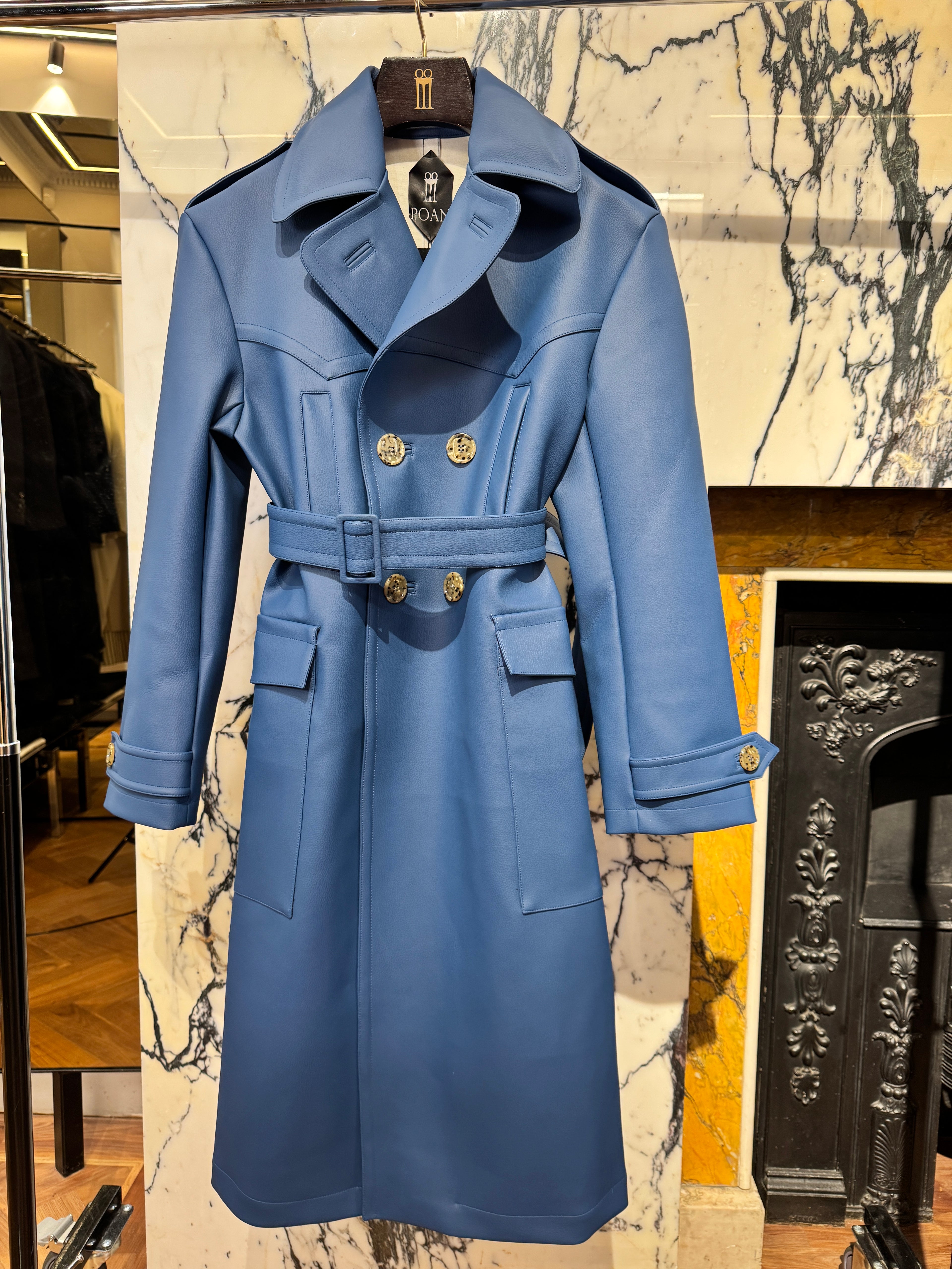 Andreas Coat Men Bleu
