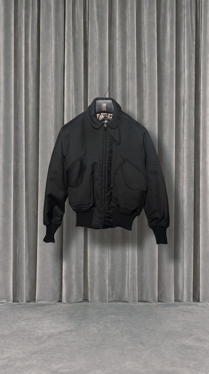 Iceman Bomber Jacket Black – product