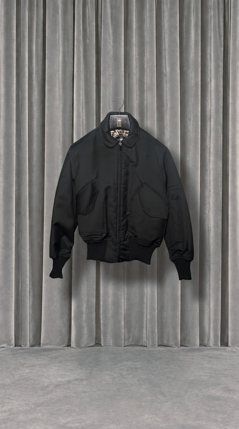 Iceman Bomber Jacket Black – product