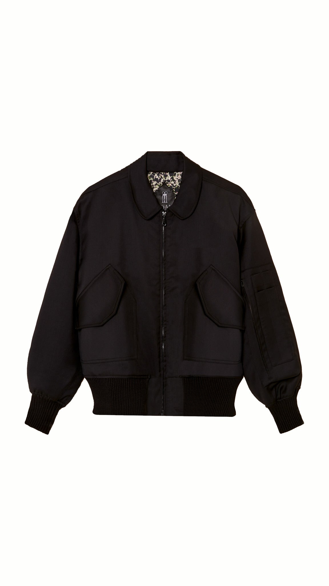Iceman Bomber Jacket Men Black, product – POAN