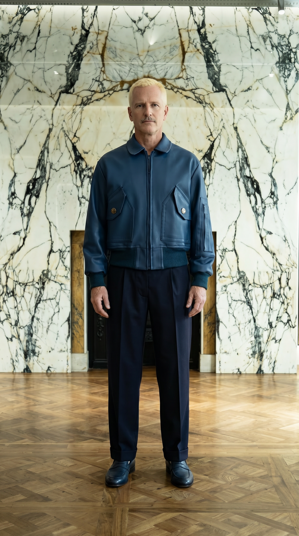 Iceman Bomber Men Bleu