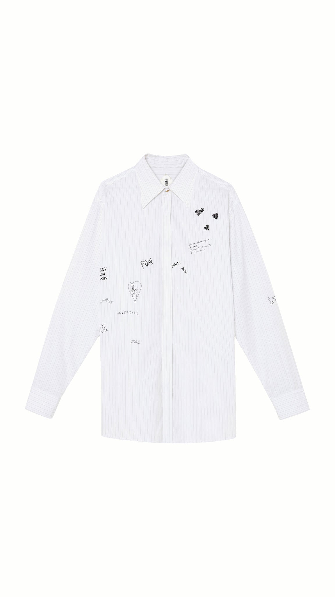 Ikarus Graffiti Shirt Men White, product – POAN