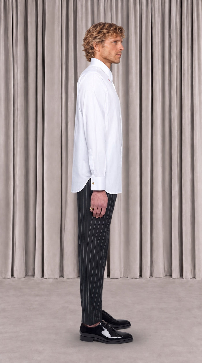 Ikarus Kiss Shirt Ivory Men, side view – POAN