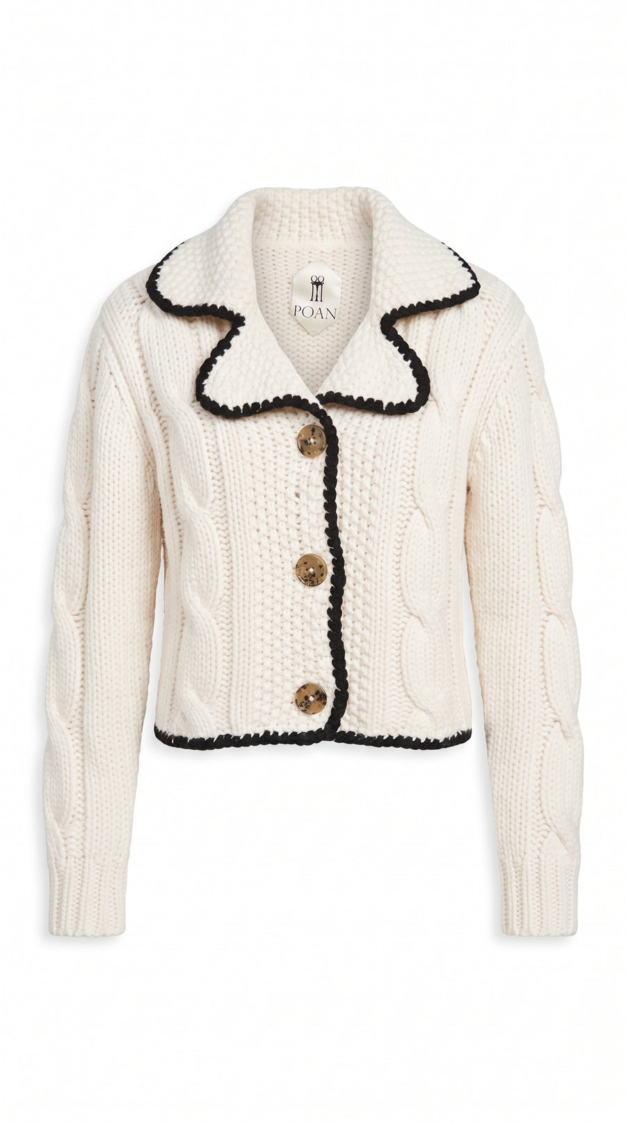 JUNKER CUSTOM CASHMERE HANDKNIT CARDIGAN MEN, product – POAN