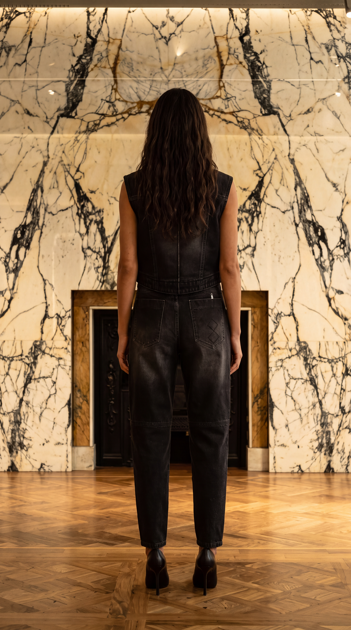 Kill Denim Washed Denim Asphalt Women