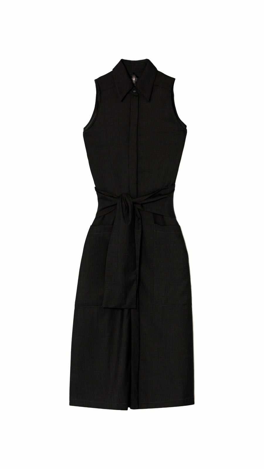 Laura Shirt Dress Women Black, product – POAN