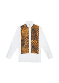 Ikarus Bib Leopard Shirt White