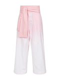 Maude Dip Dye Palazzo Trousers Pink