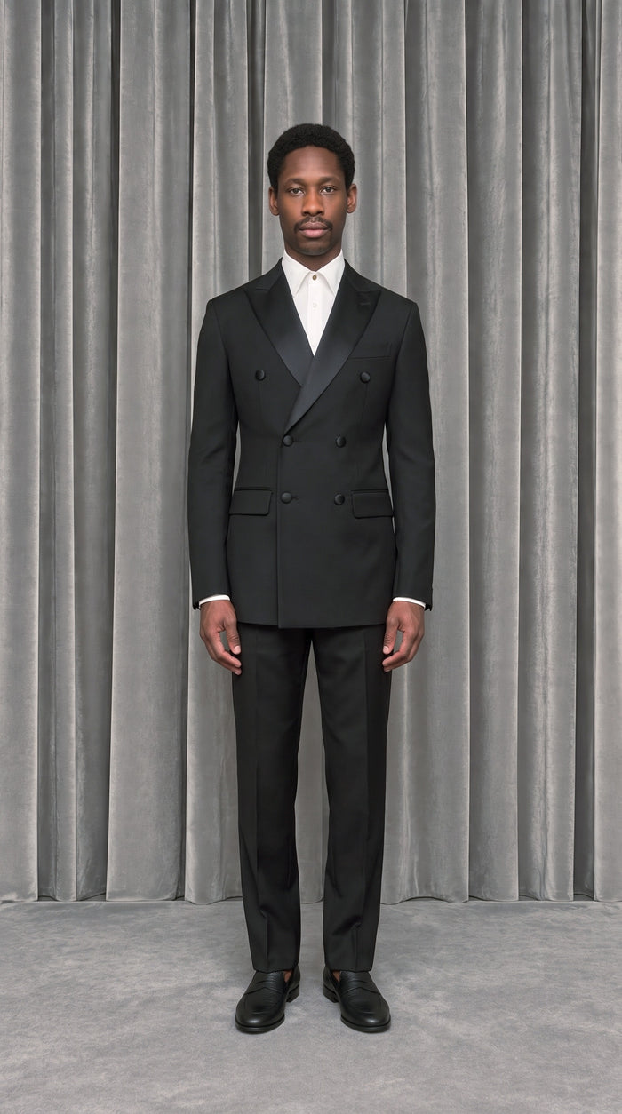 Michael Evening Jacket Black – model front