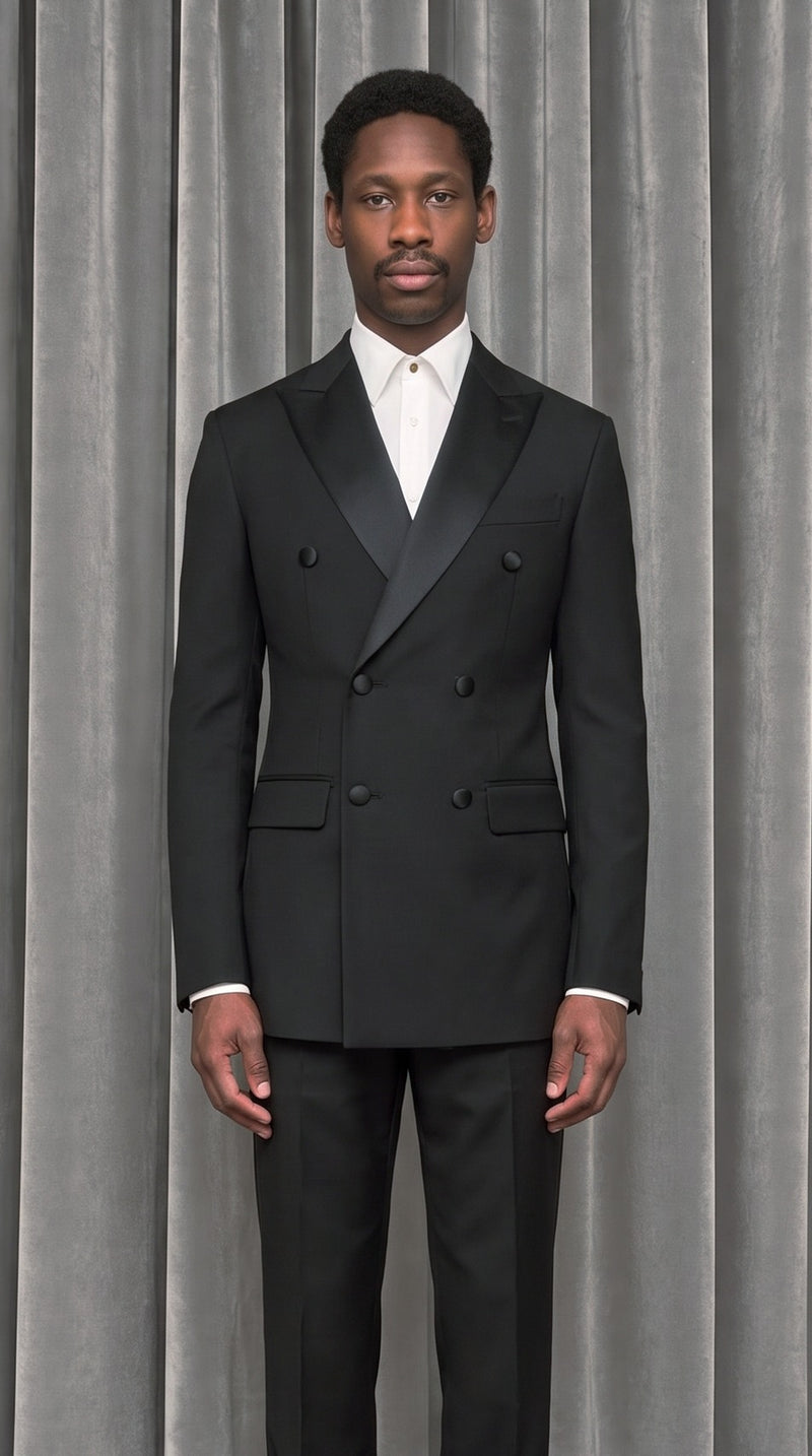 Michael Evening Jacket Black – detail