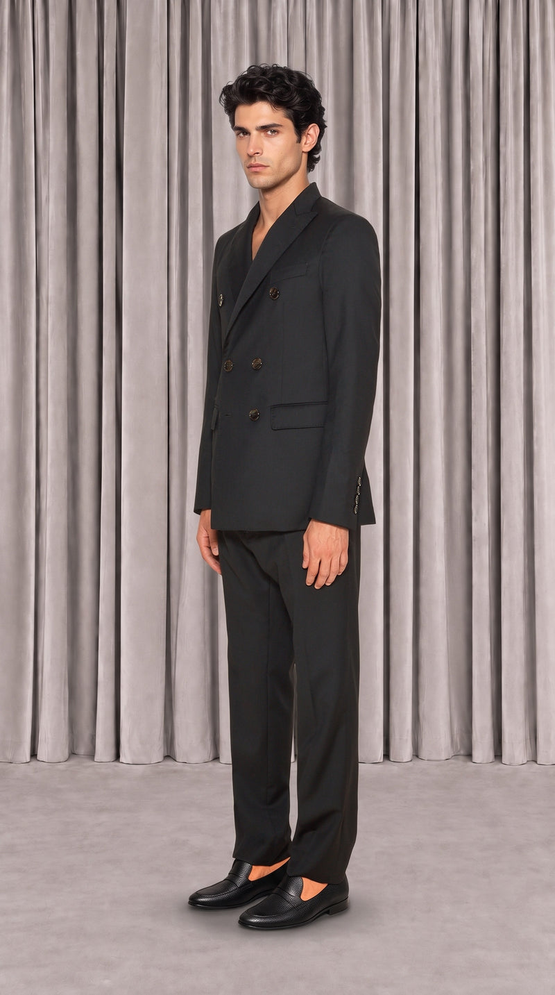 Michael Jacket Men Black, side view – POAN
