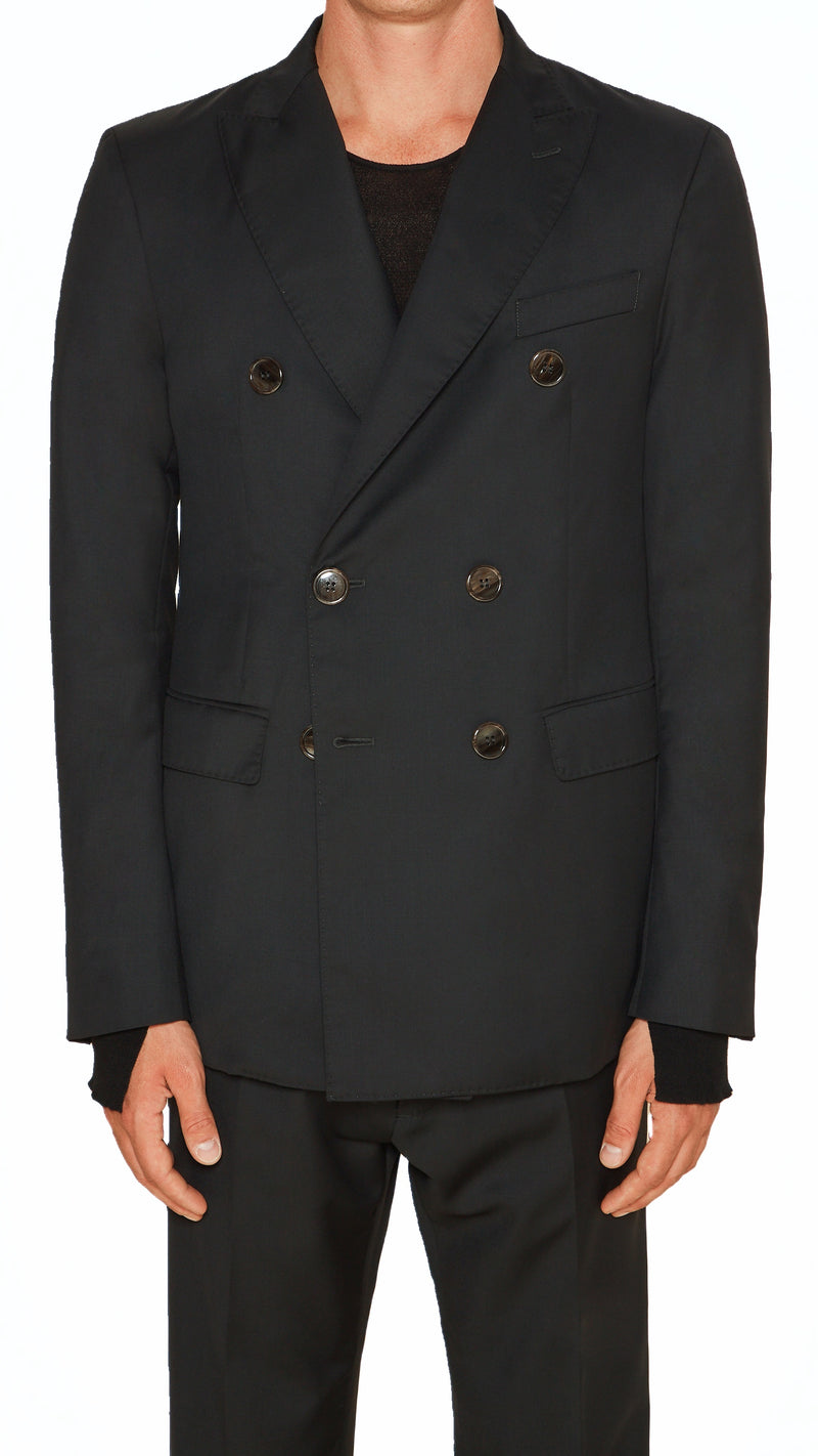 Michael Jacket Men Black, detail – POAN