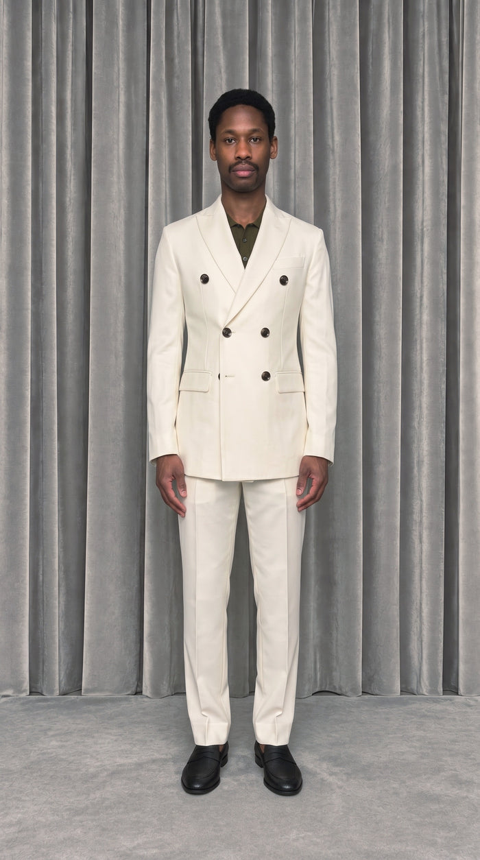 Michael Jacket Ivory – model front