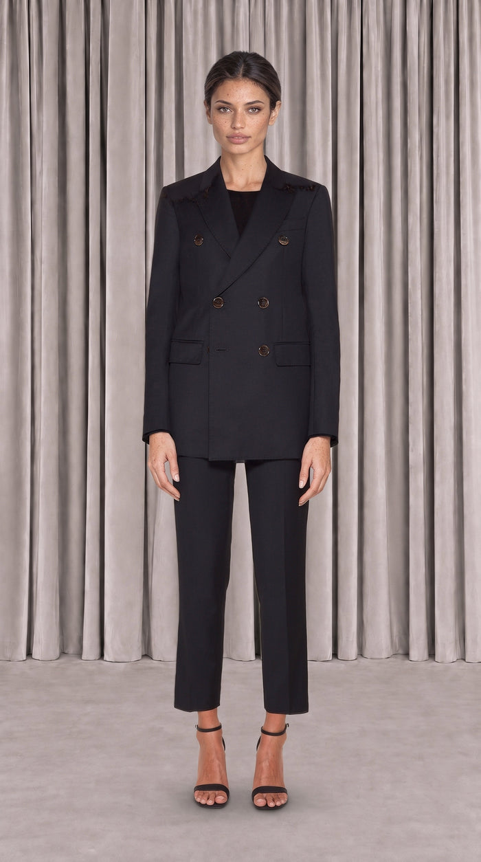 Michael Jacket Women Black, front view – POAN