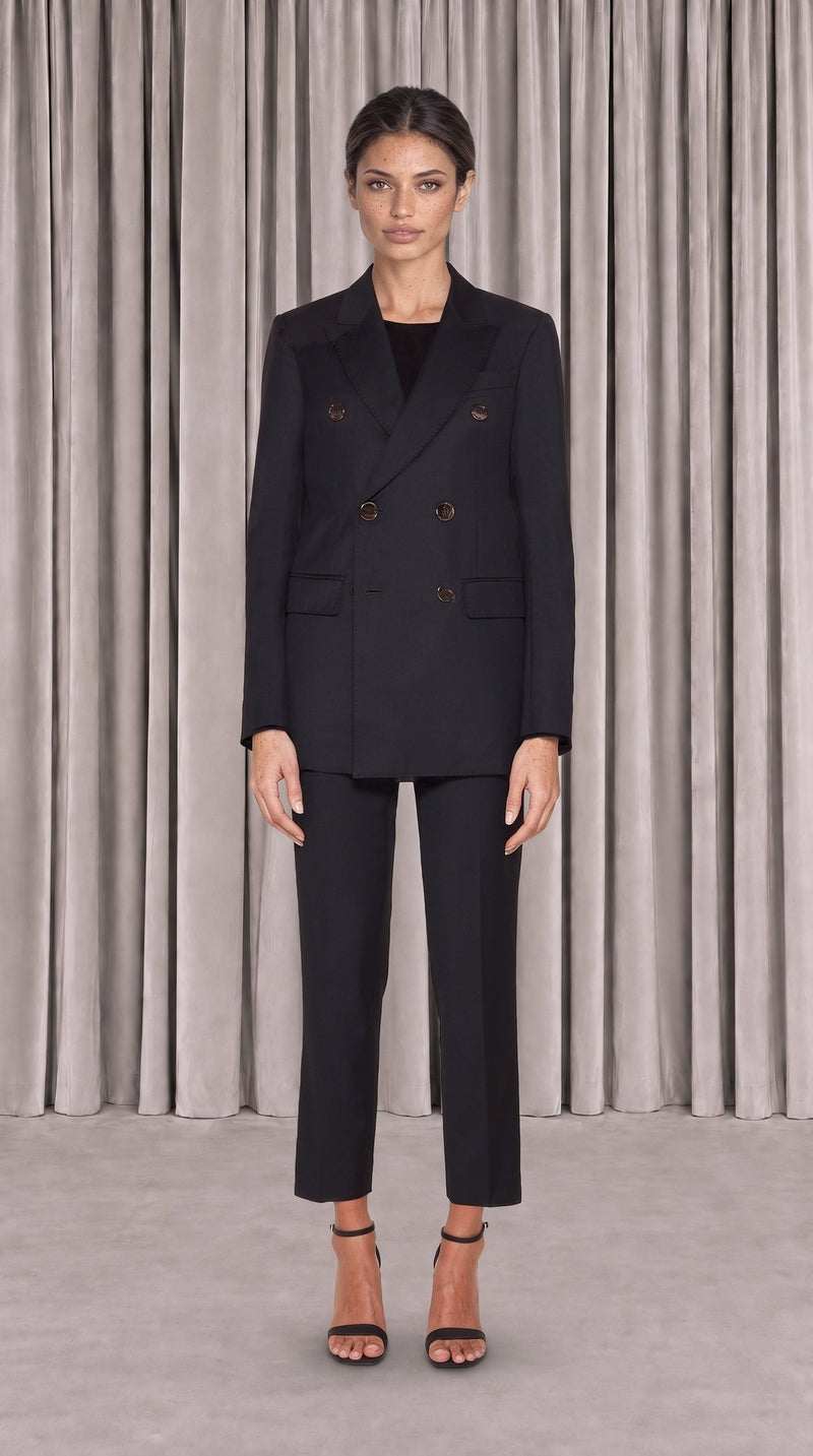 Michael Jacket Women Black, front view – POAN