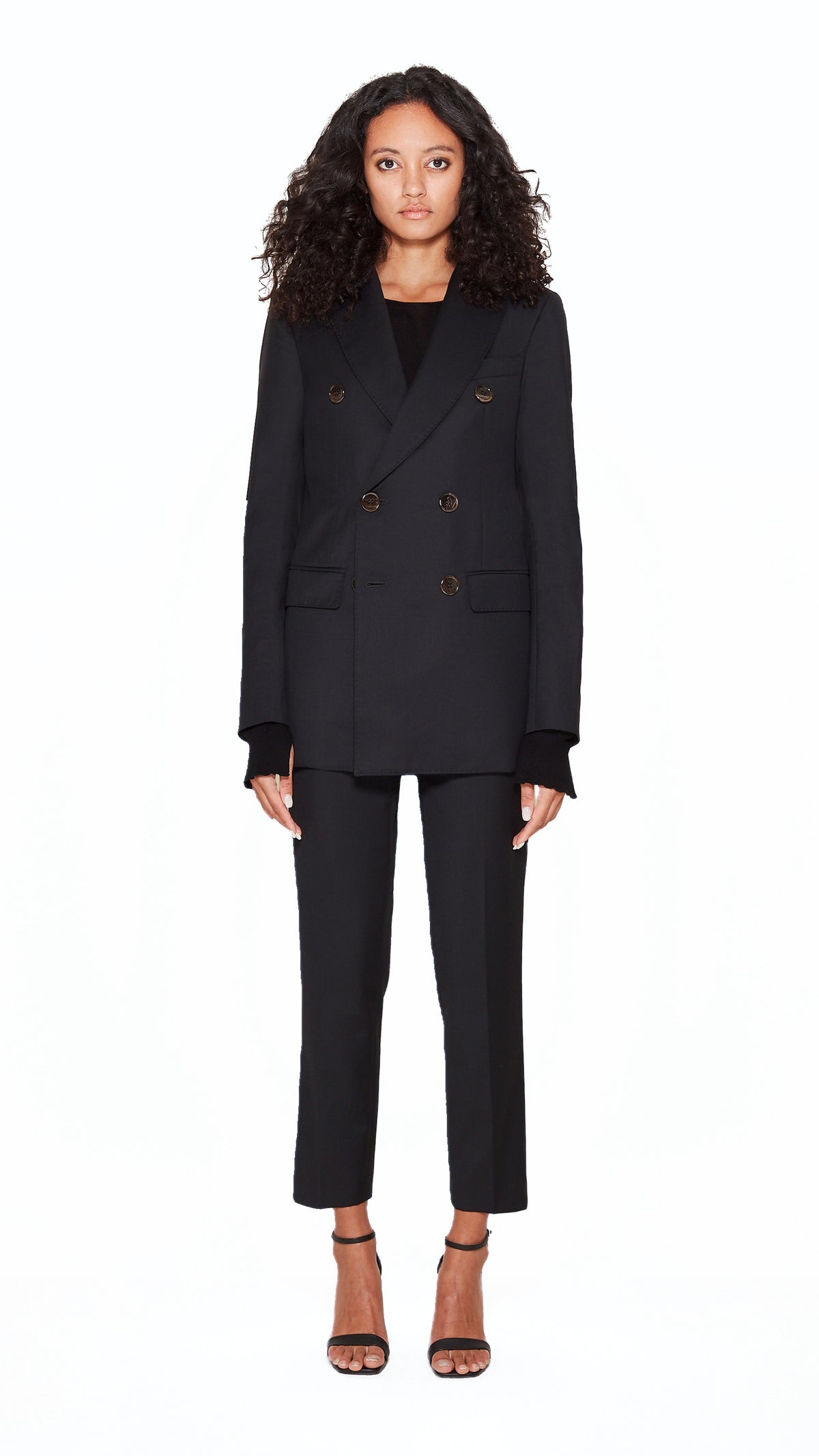 Michael Jacket Women Black, front view – POAN