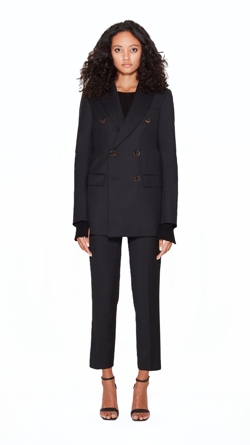 Michael Jacket Women Black, front view – POAN