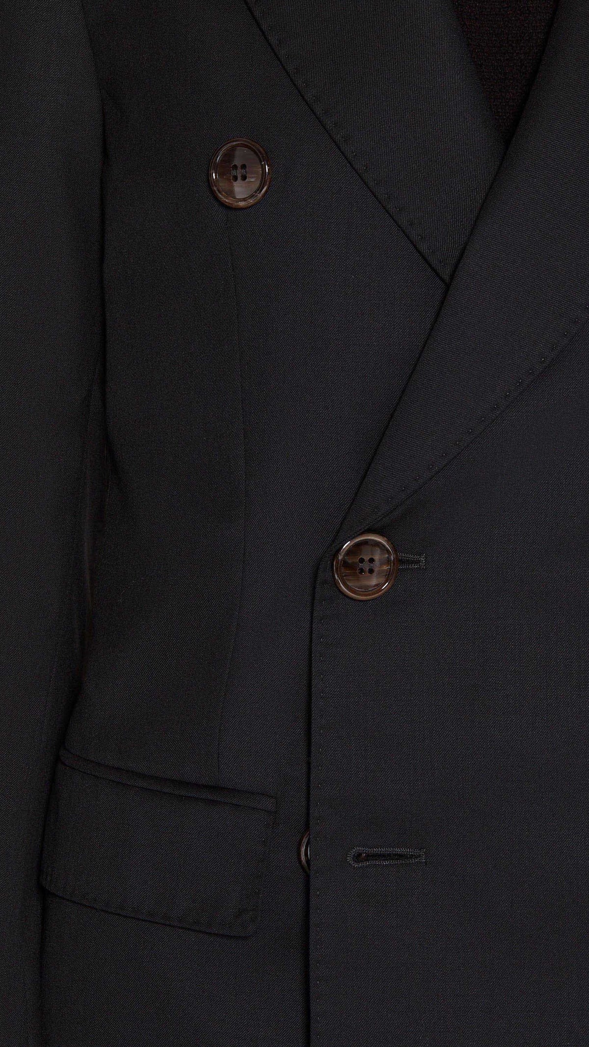 Michael Jacket Women Black, detail – POAN