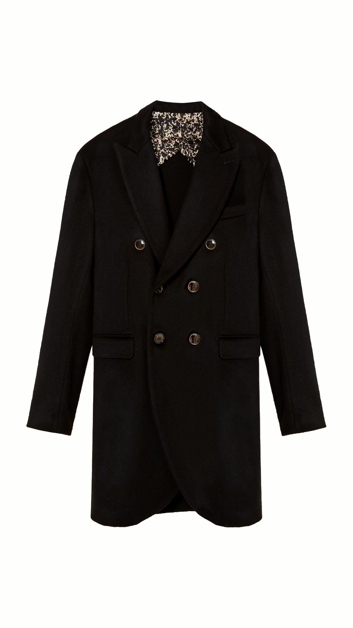 Michael Melton Overcoat Men Black, product – POAN