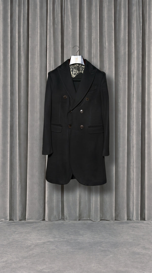 Michael Melton Overcoat Men Black