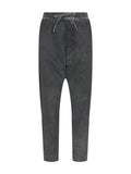 Fender Drop Crotch Corduroy Trousers Black