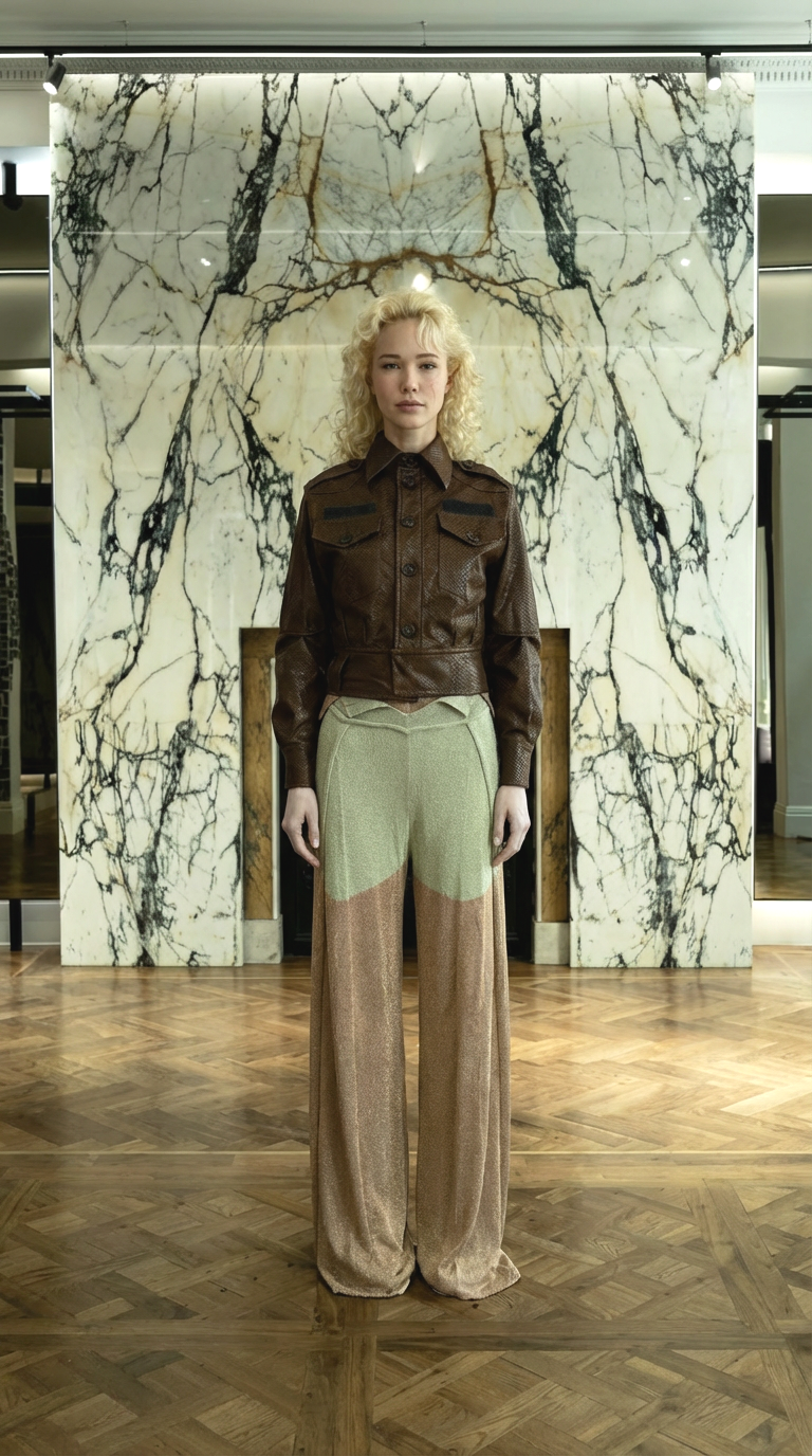 Nettie Jacket Women Python