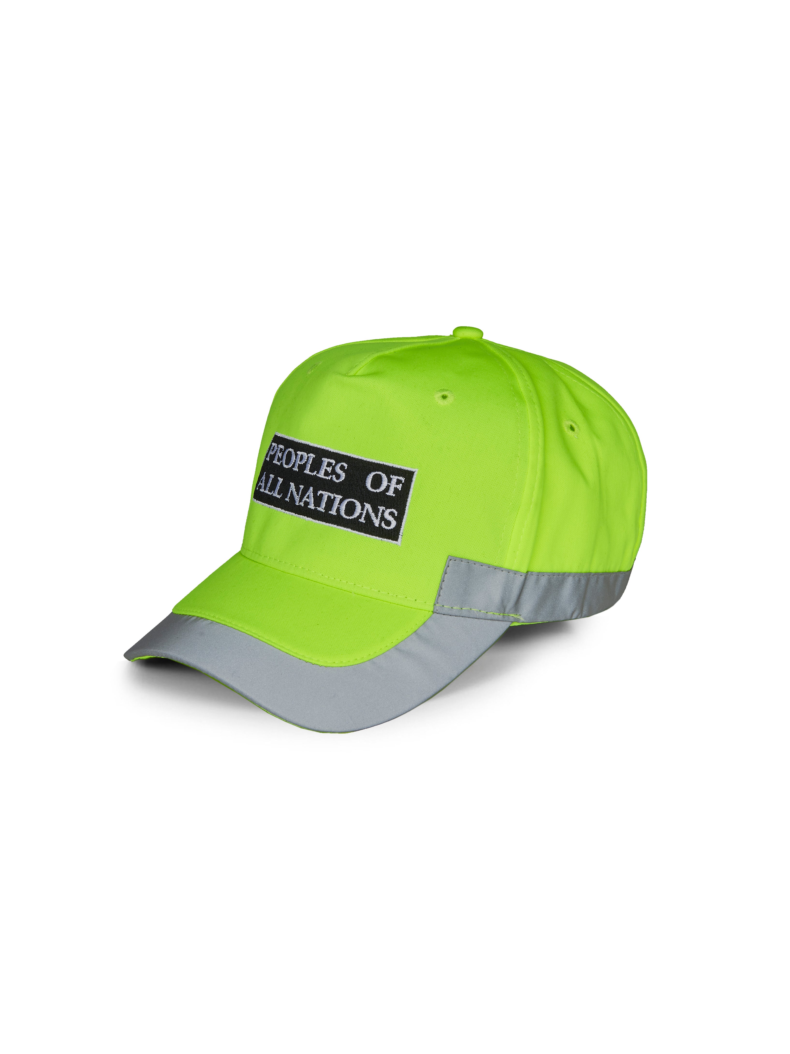 Peoples Of All Nations Cap Neon Yellow