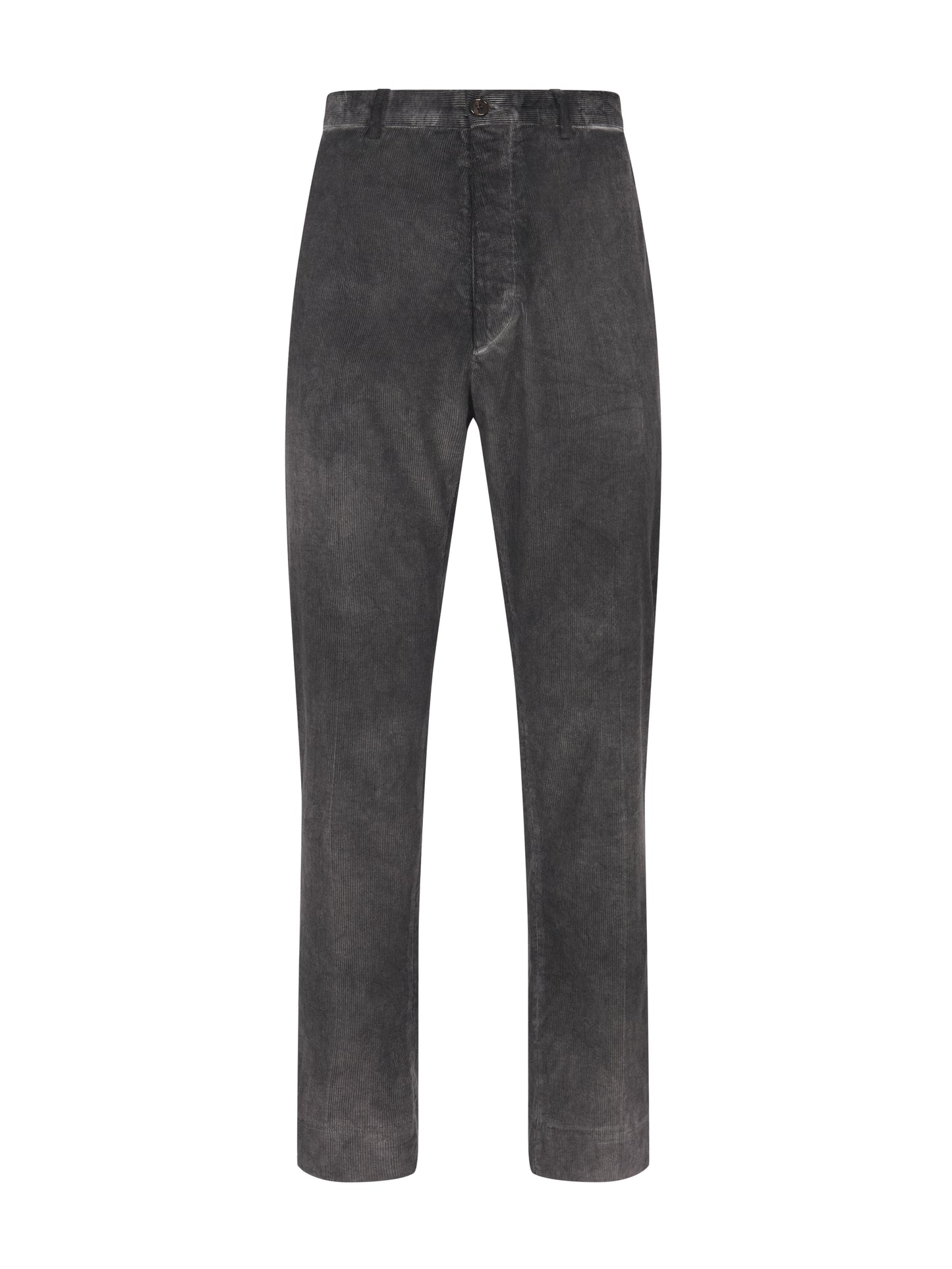 Prince Corduroy Trousers Black