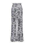 Maude Sequins Palazzo Trousers Black