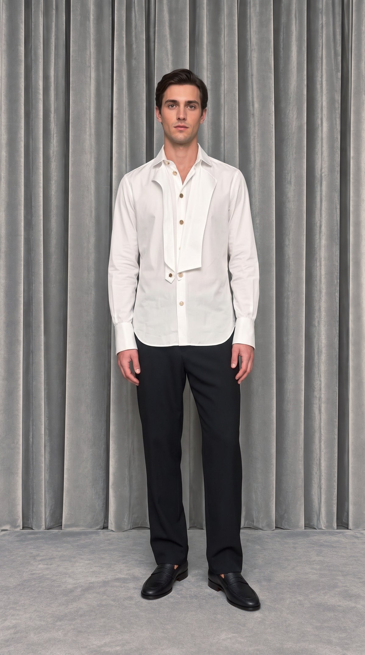 Palladio Shirt White – model front