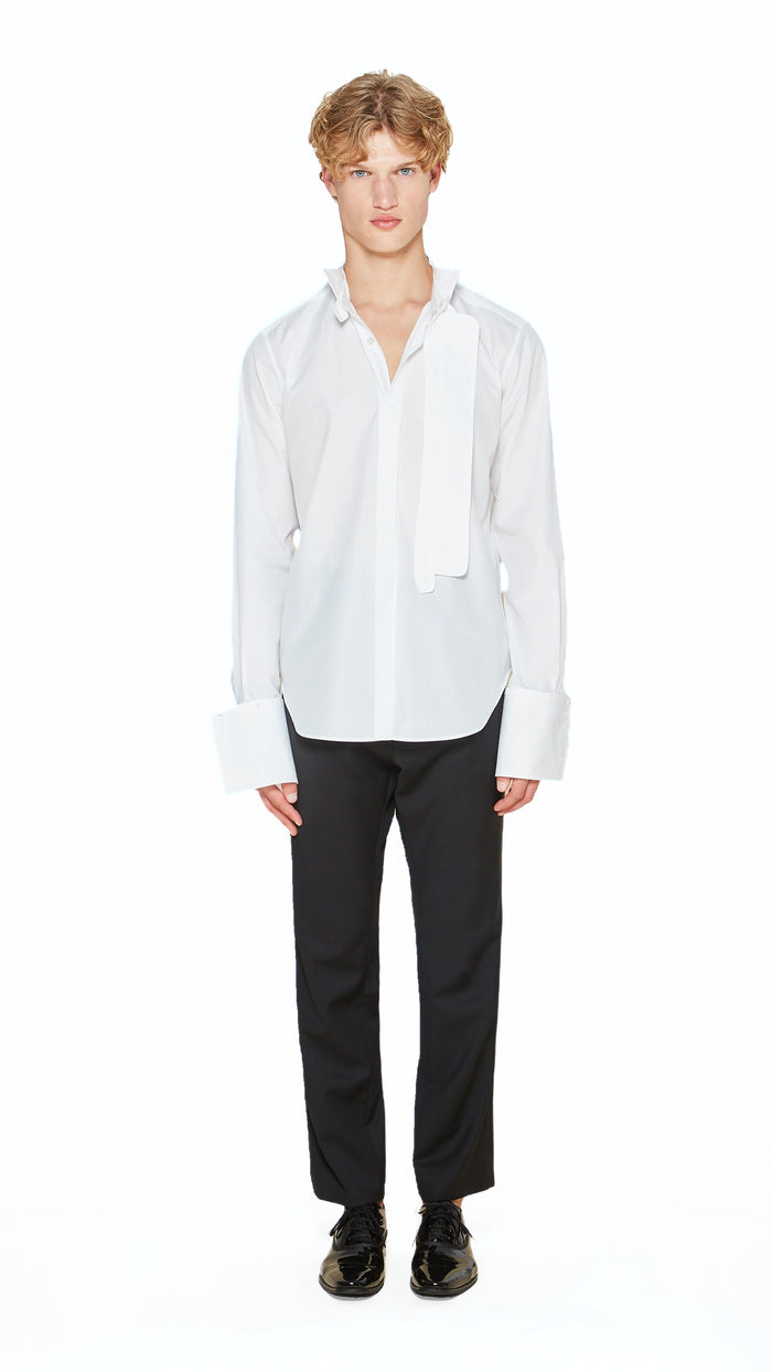 Palladio Shirt Men White, front view – POAN