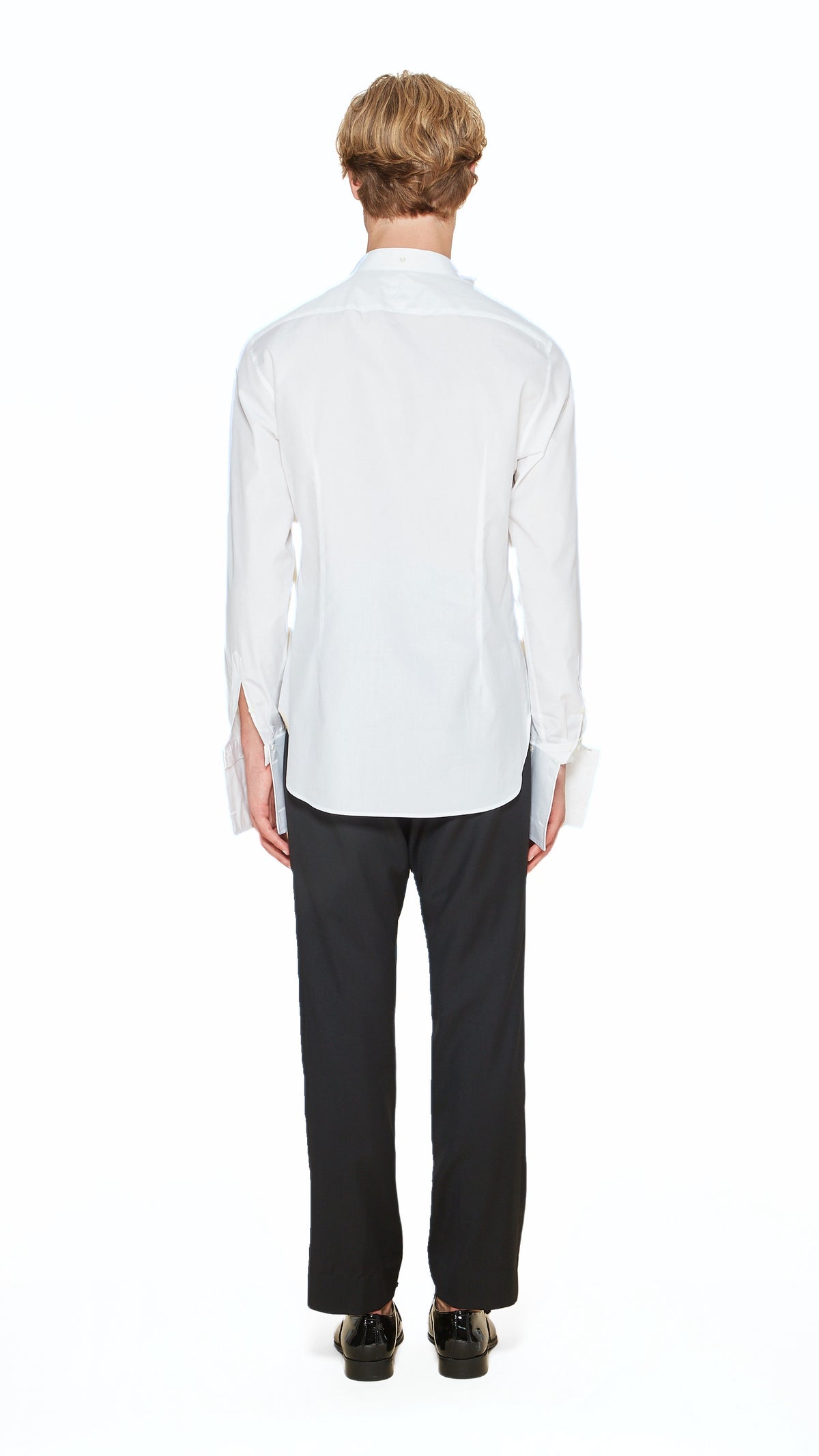 Palladio Shirt Men White, back view – POAN