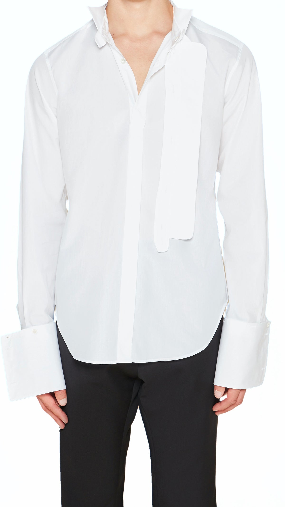 Palladio Shirt Men White, detail – POAN