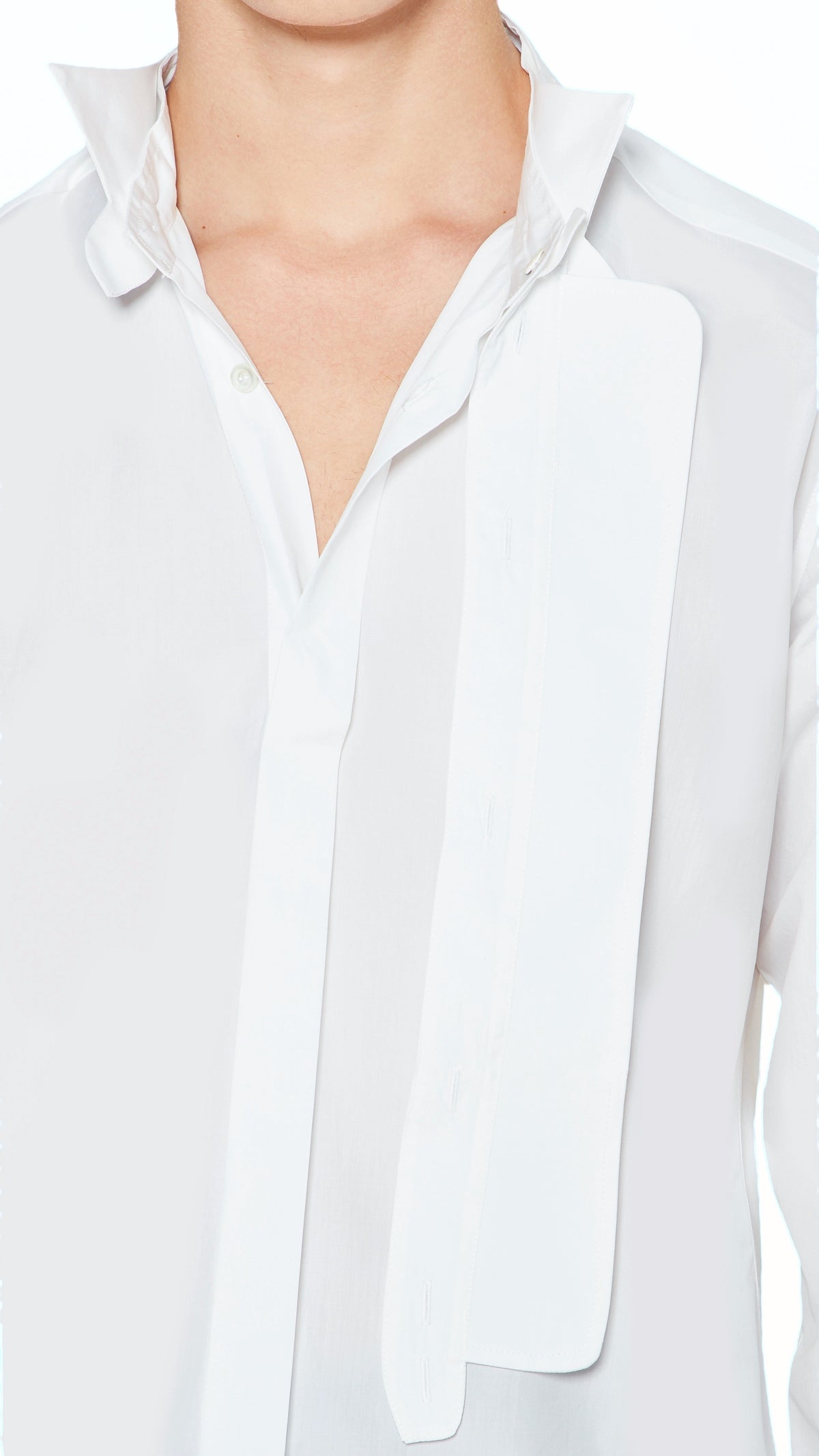 Palladio Shirt Men White, detail – POAN