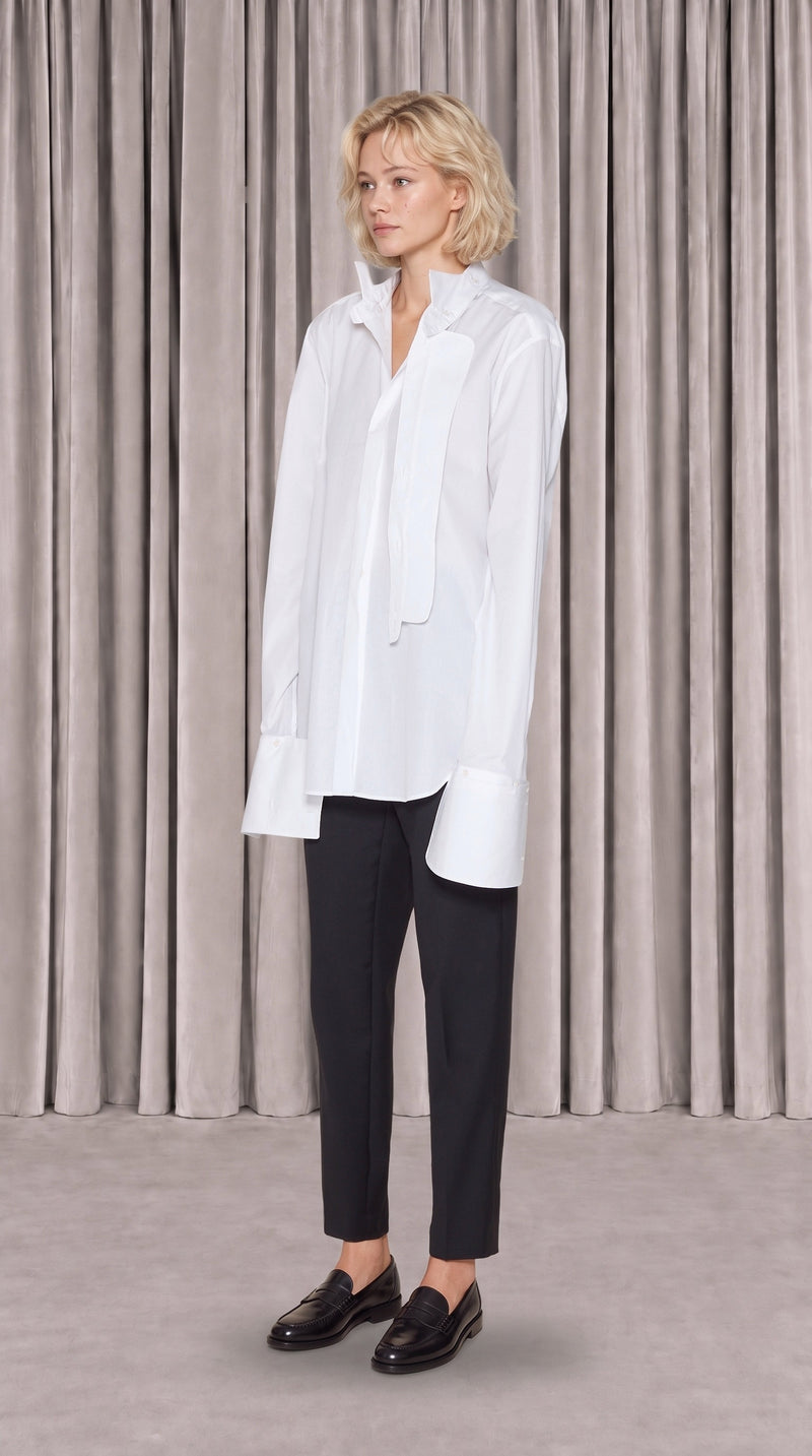 Palladio Shirt Women White, side view – POAN