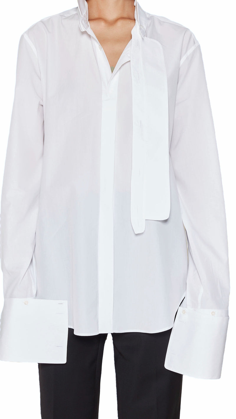 Palladio Shirt Women White, detail – POAN
