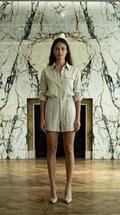 Masha Shorts Women Chalk