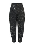 Peter Digital Denim Trousers Black