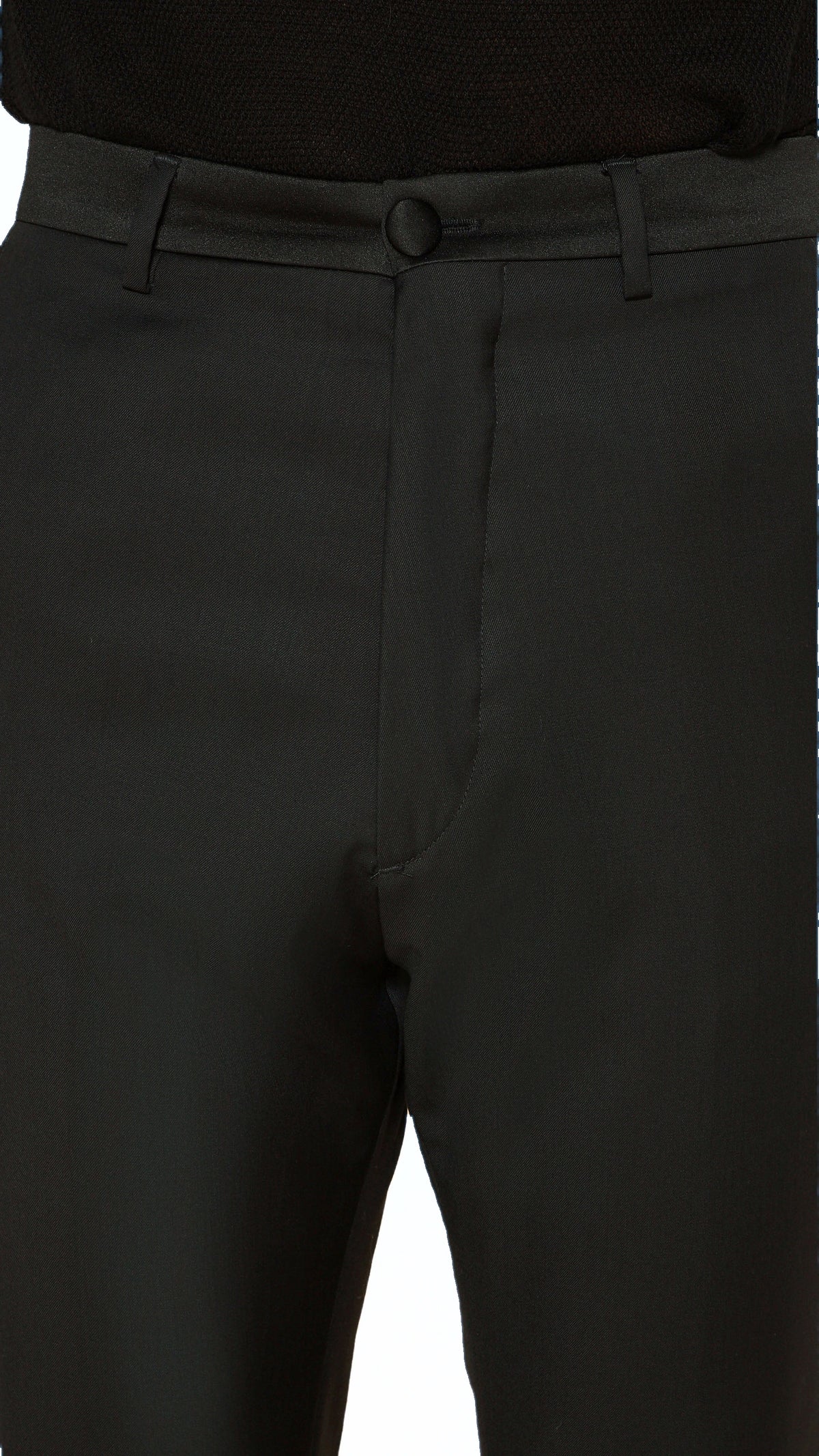 Prince Smoking Trousers Men Black, detail – POAN