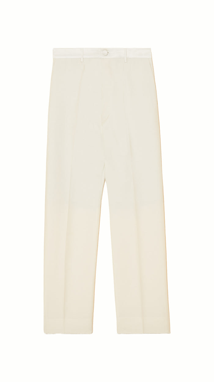 Prince Smoking Trousers Men Ivory, product – POAN