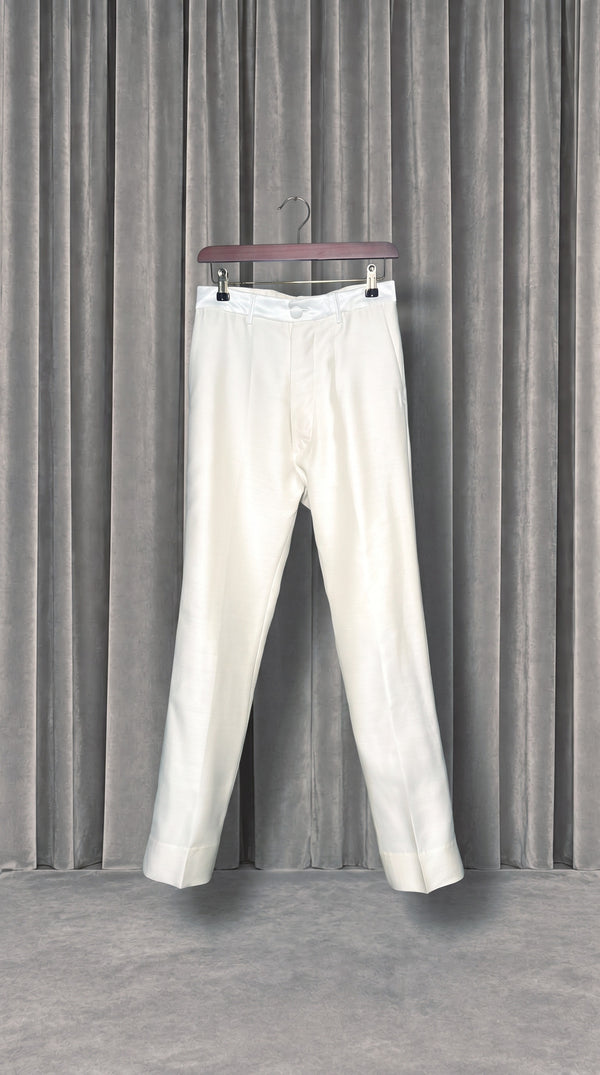 Prince Smoking Trousers Men Ivory